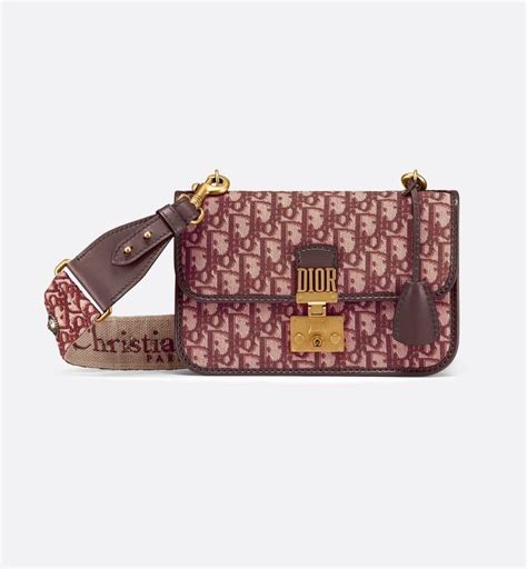 burgundy dior oblique jacquard|Dior oblique jacquard bag.